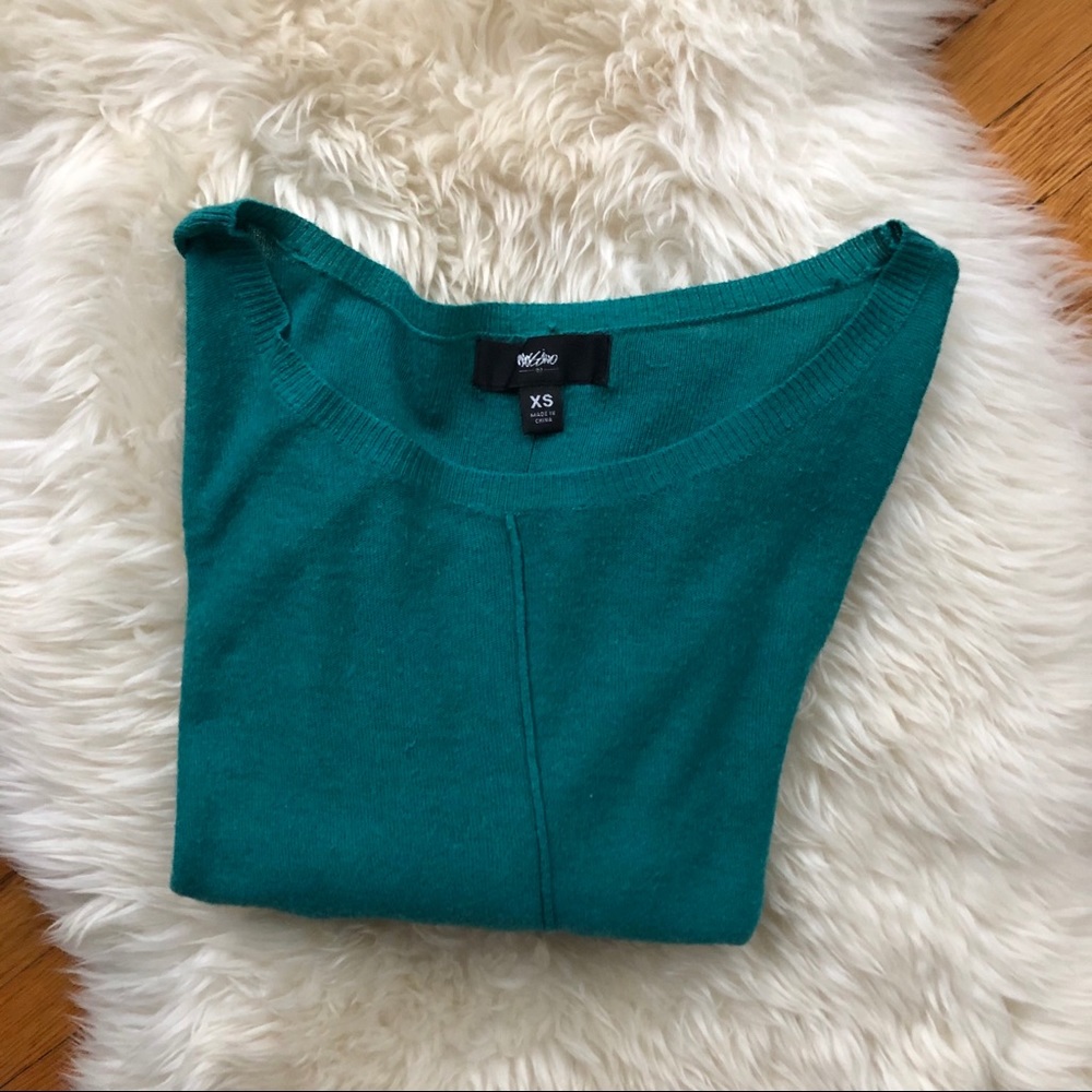 Teal lightweight sweater